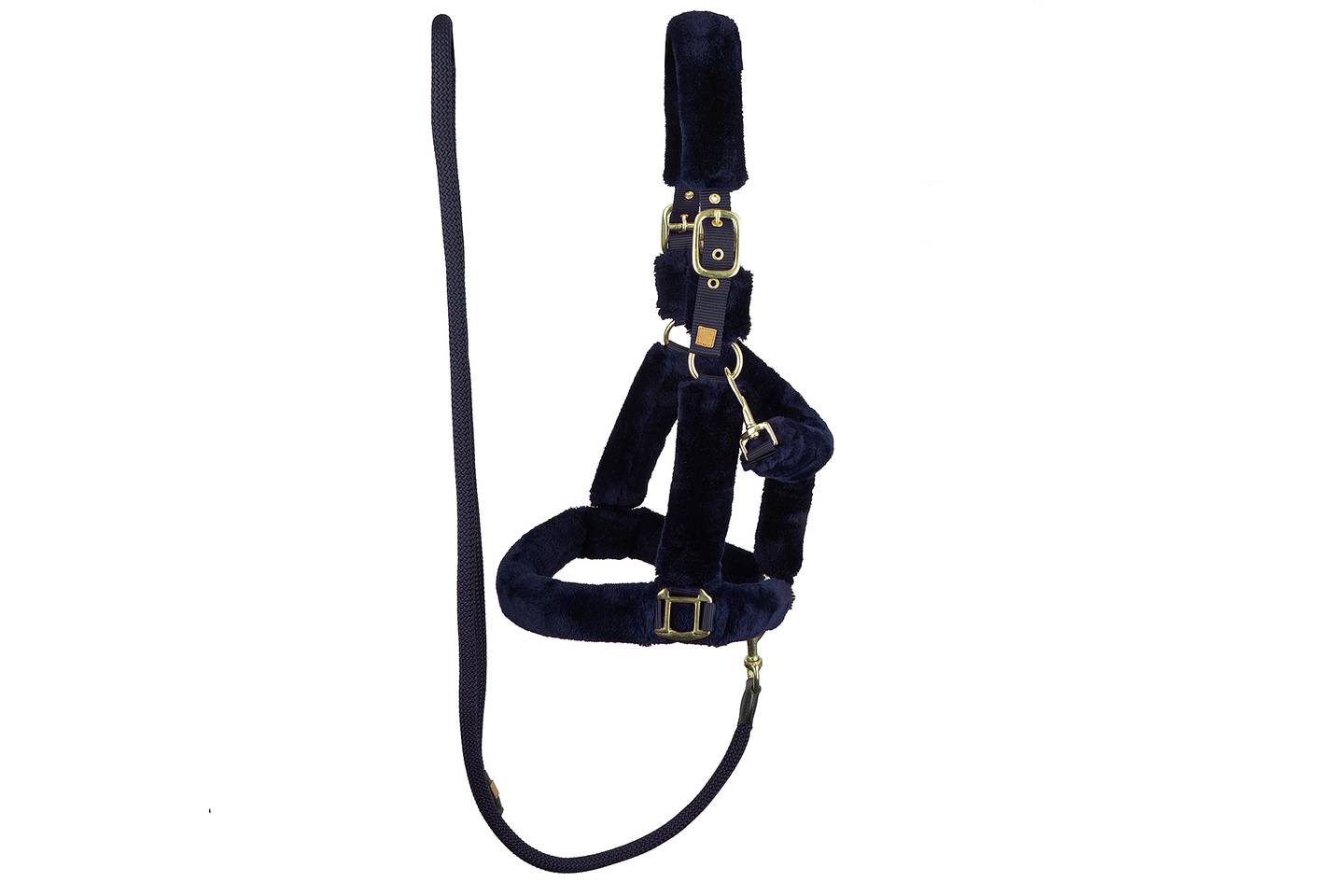 PSOS Fluffy Halter With Lead Rope