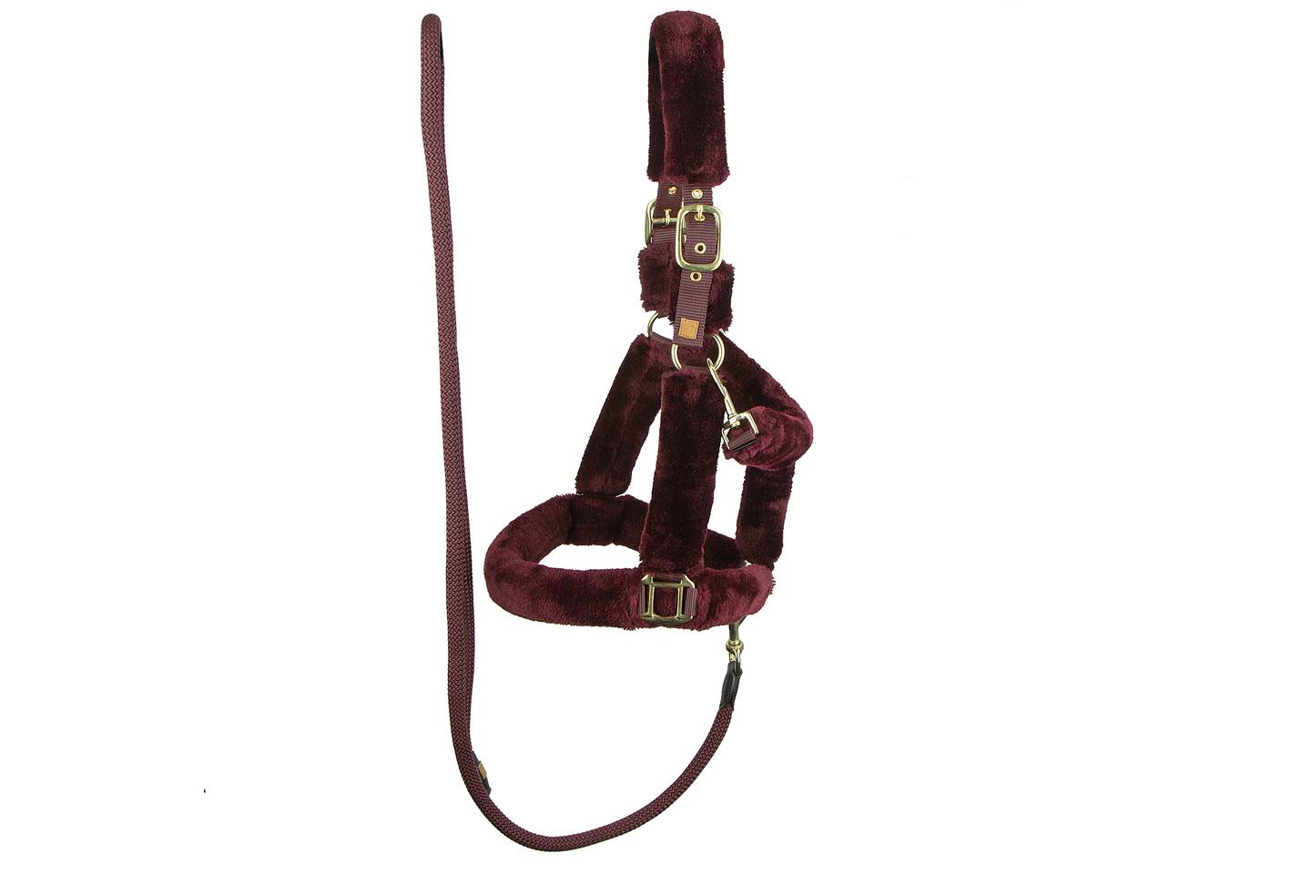 PSOS Fluffy Halter With Lead Rope