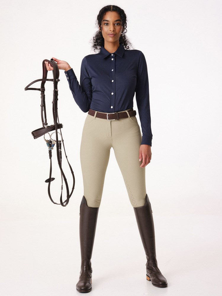 PSOS Estelle L/S Shirt, Navy