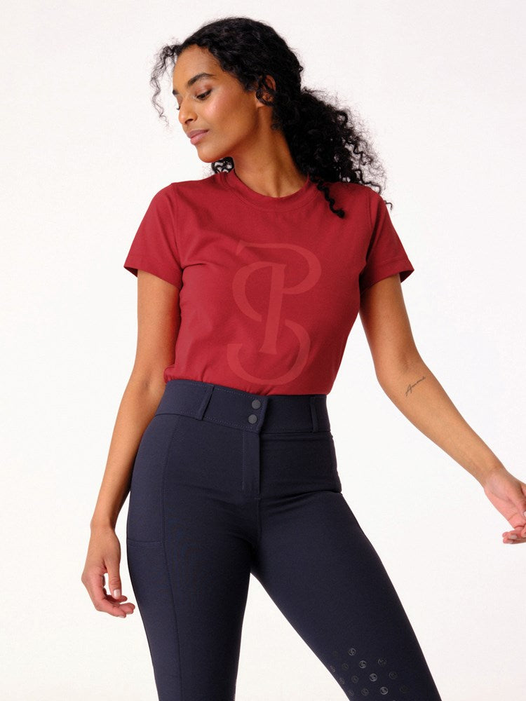 PSOS Signe Cotton Tee, Chilli Red