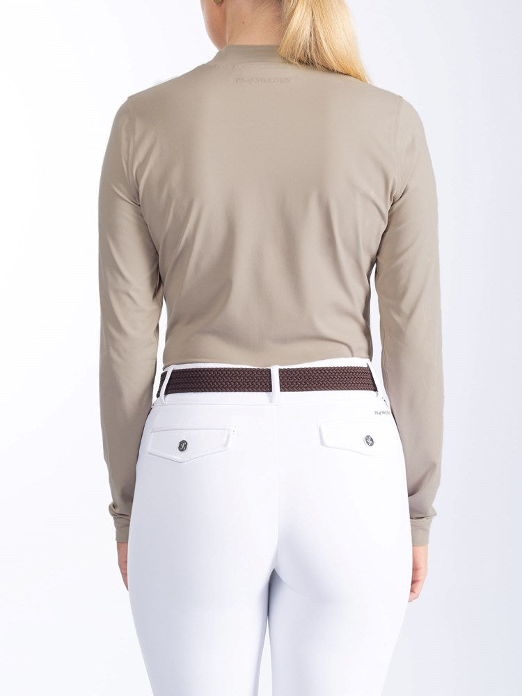 PSOS Louise L/S Base Layer, Moon Rock - Final Sale
