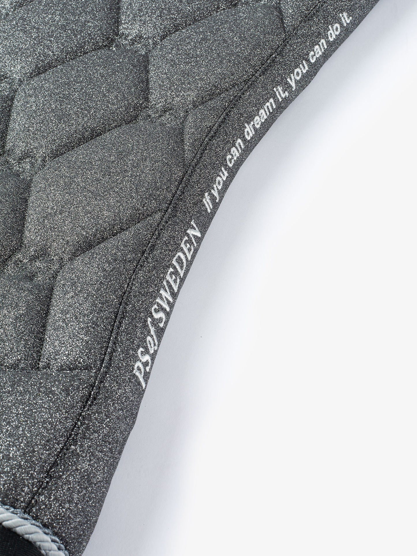 PSOS Dressage Pad, Stardust, Gun Metal