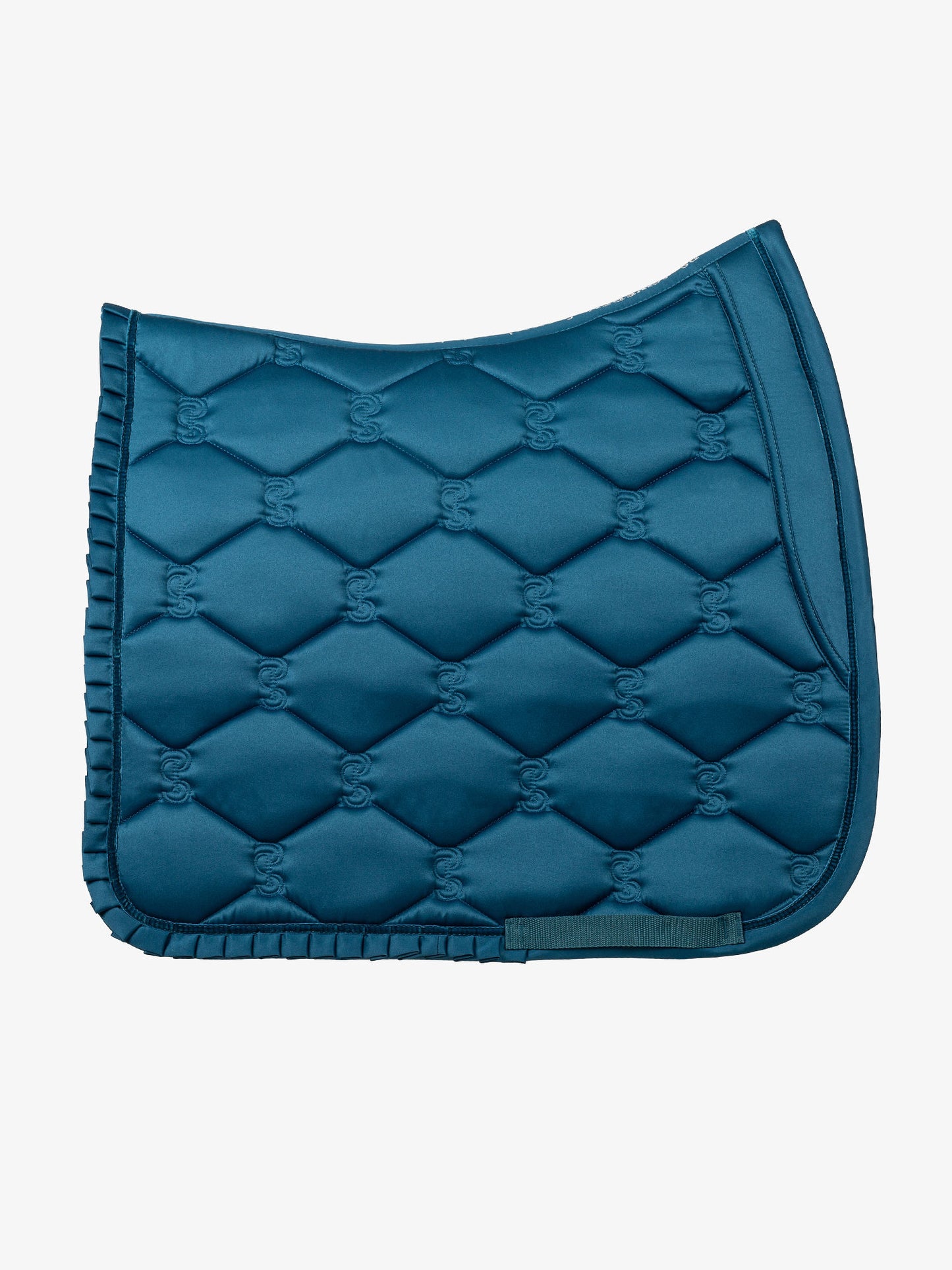 PSOS Dressage Pad, Ruffle Petrol Blue