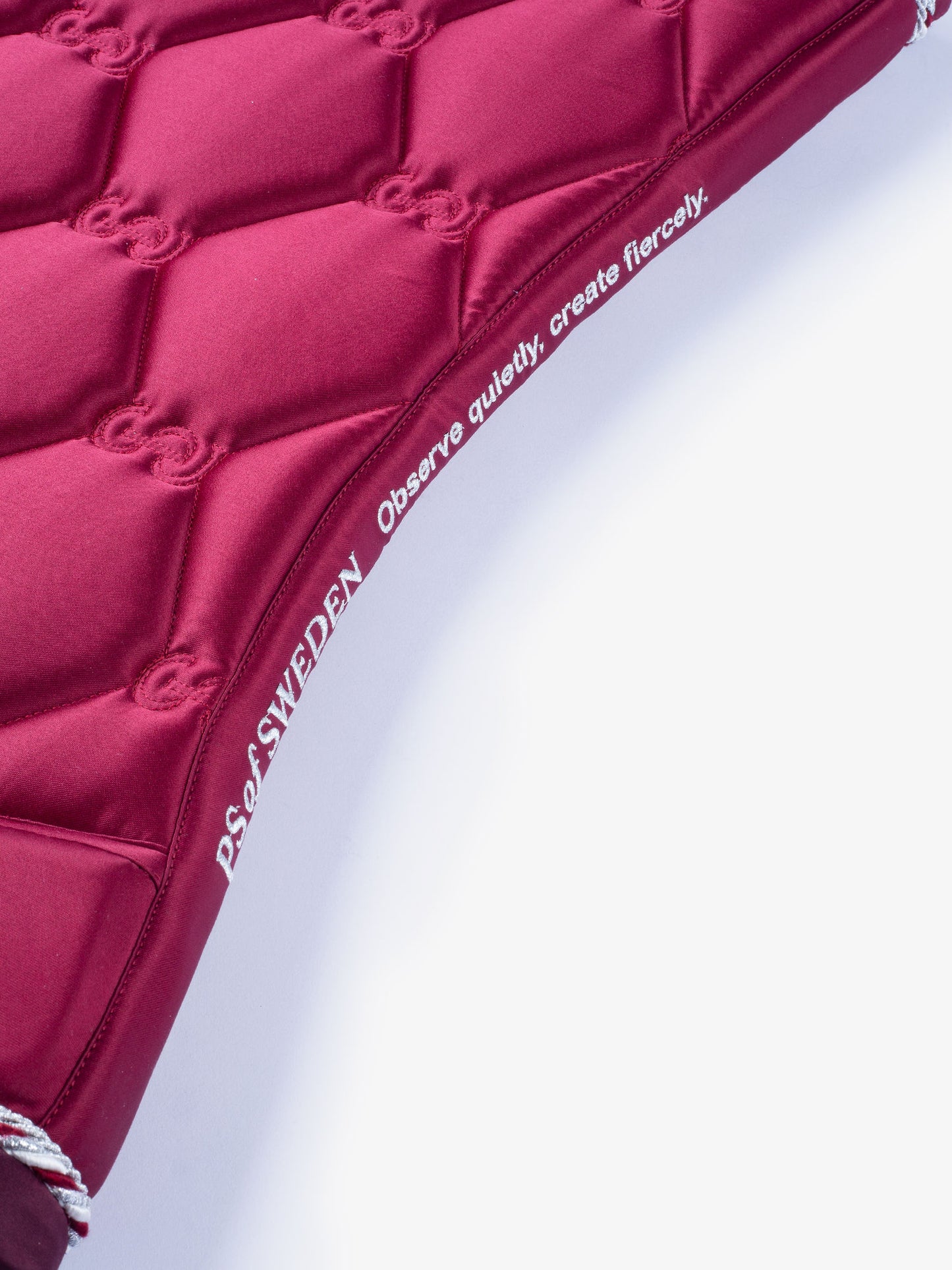 PSOS Dressage Saddle Pad Signature, Ruby Wine