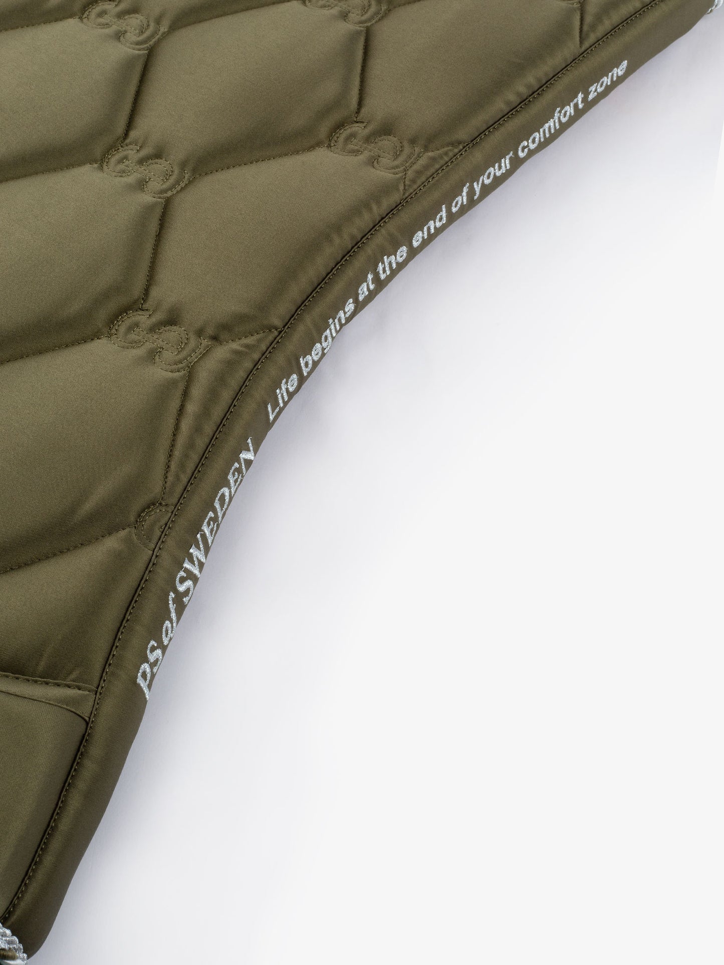PSOS Dressage Saddle Pad Signature, Olive