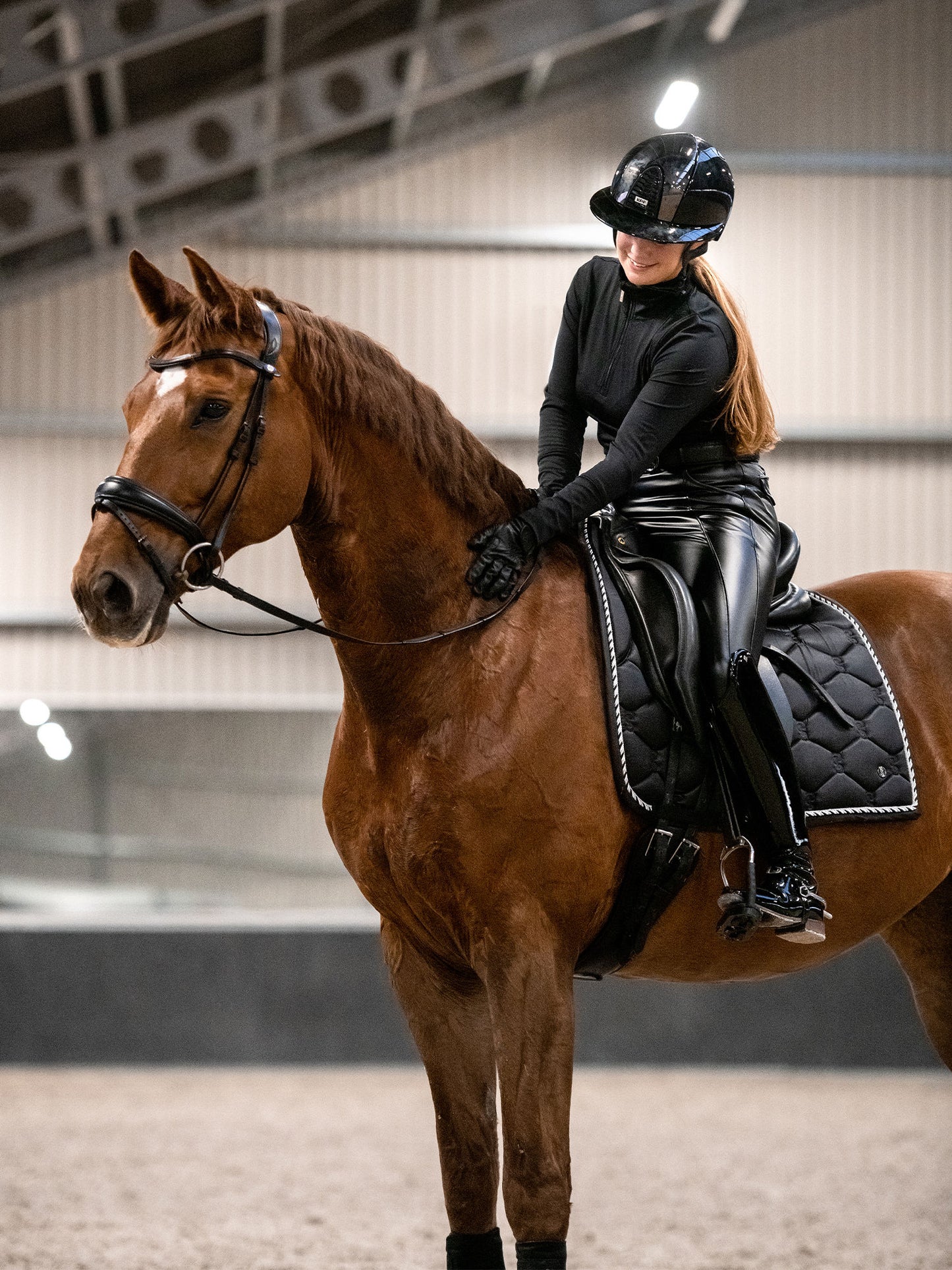 PSOS Dressage Saddle Pad Signature, Black