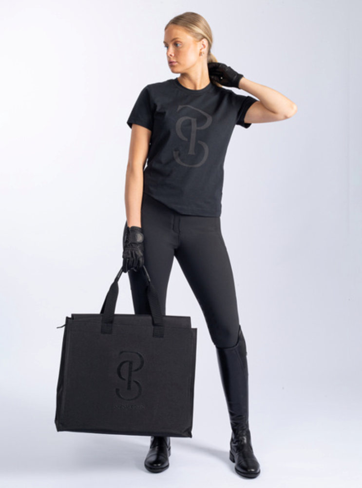 PSOS Signe Cotton Tee, Black