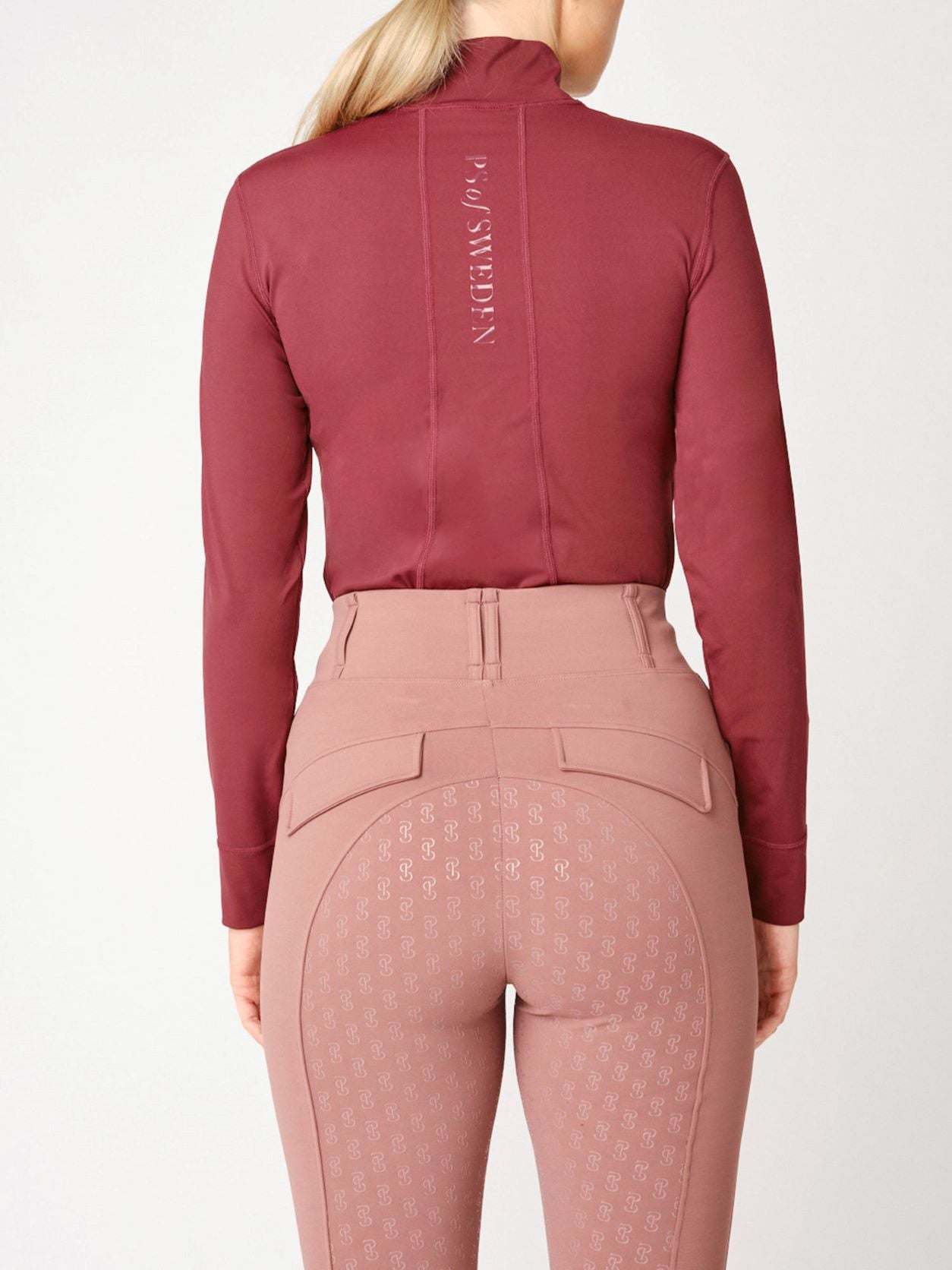 PSOS Wivianne L/S Base Layer, Wine