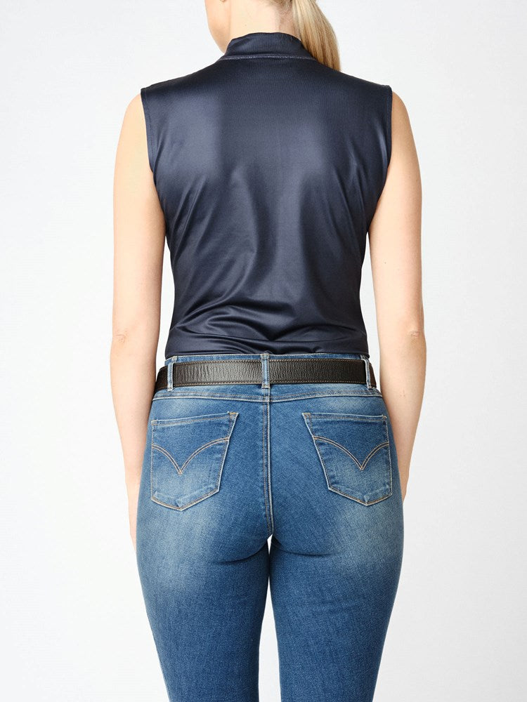 PSOS Wilma Sleeveless Base Layer, Navy