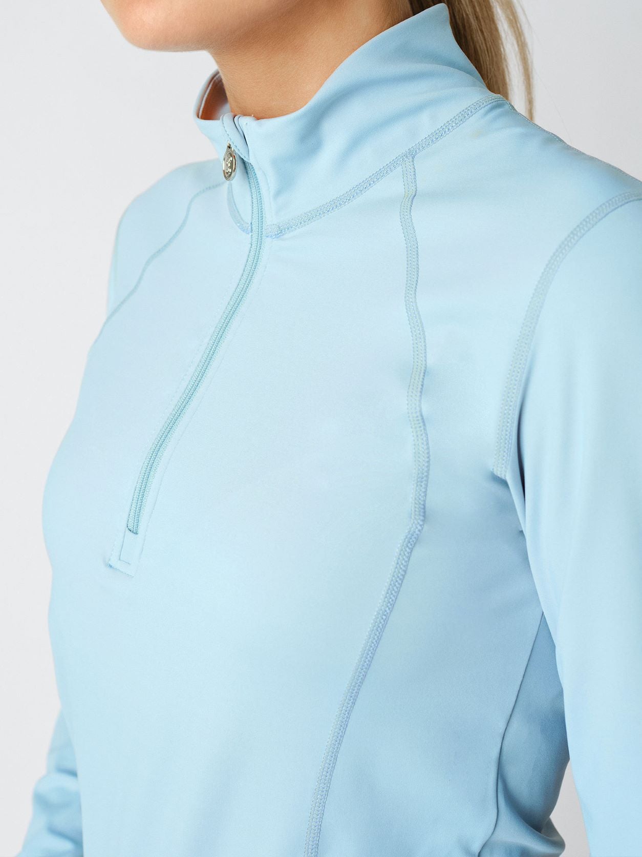 PSOS Wivianne L/S Base Layer, Stone Blue