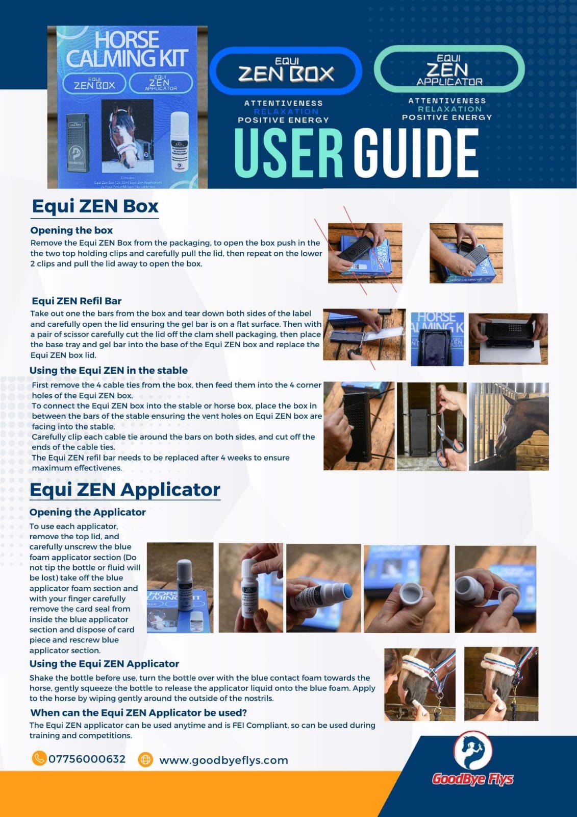Equi-Zen Horse Calmer Set