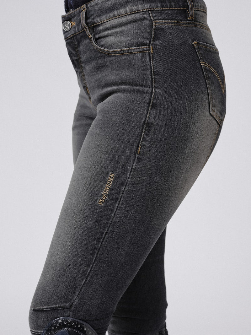 PSOS Maggie Denim Breeches, Black