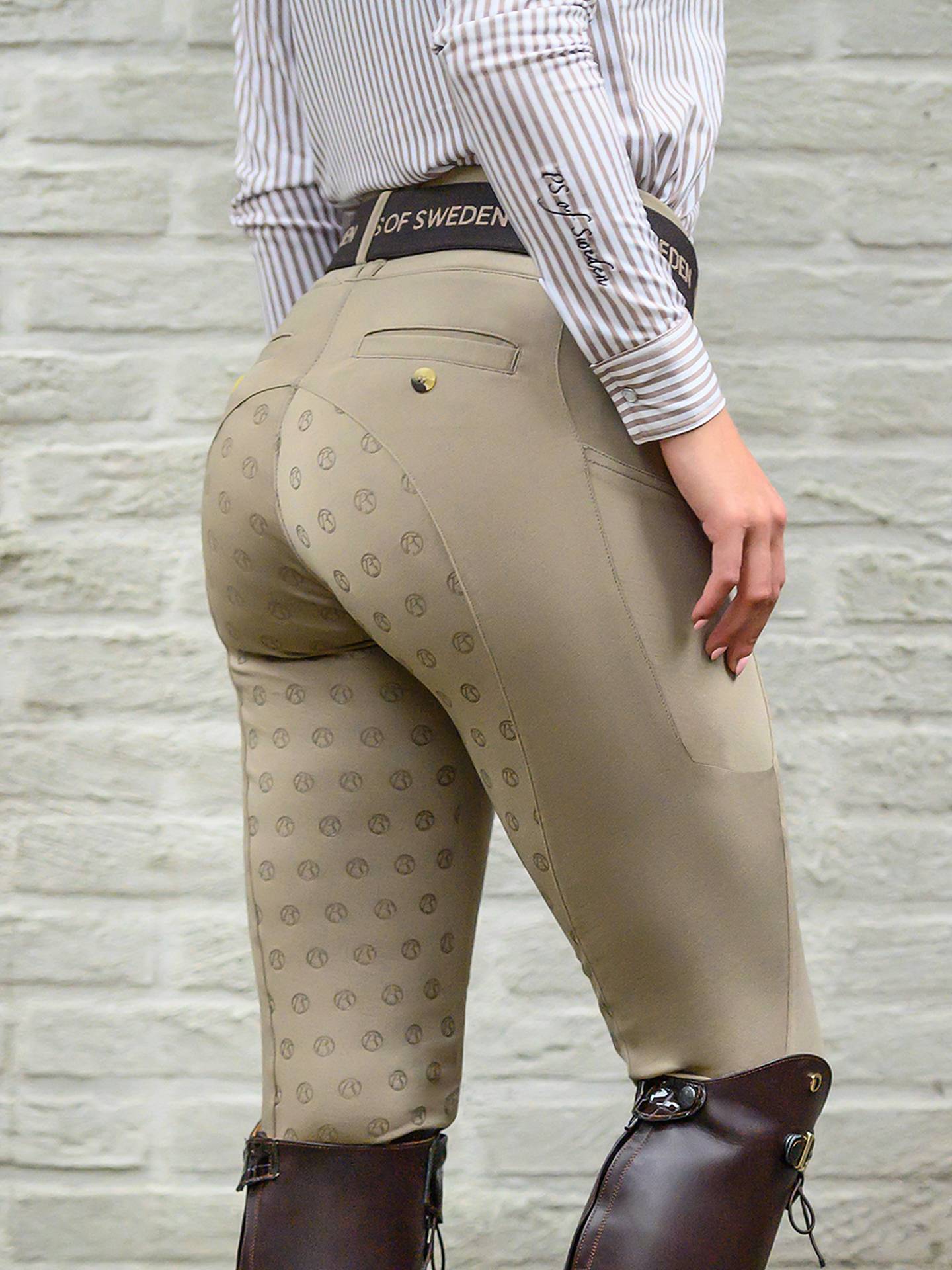 PSOS Riding Tights Mathilde, Beige
