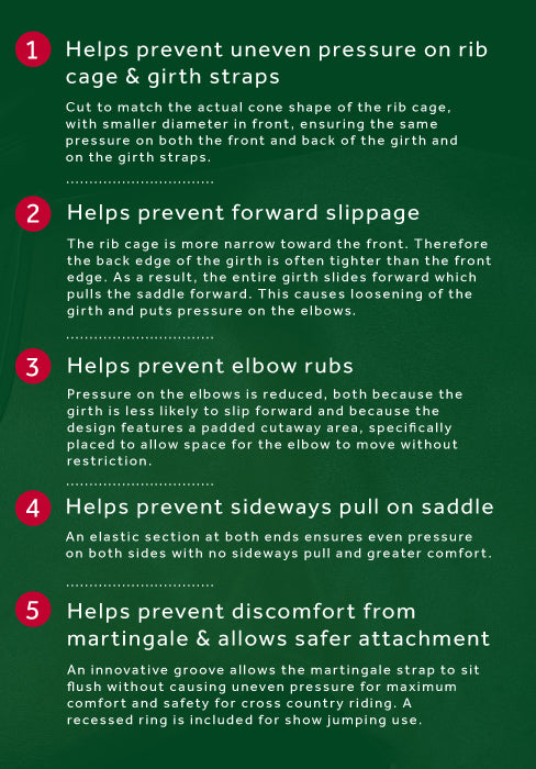 Rambo Micklem Contoured Long Girth