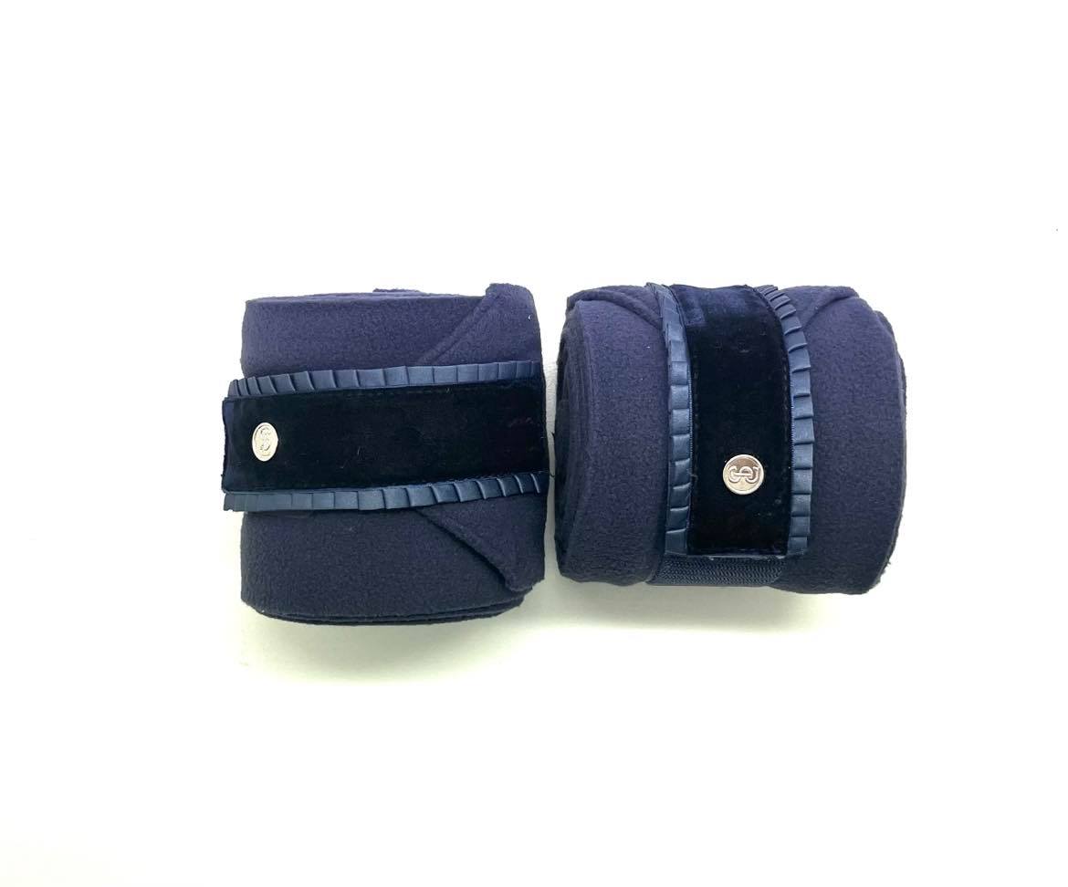 PSOS Polos, Diamond Ruffle, Midnight Blue