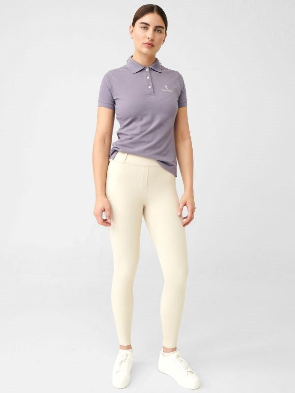 PSOS Lewis S/S Pique Polo, Lavender Grey