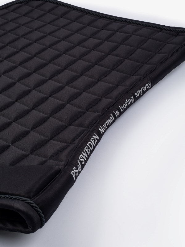 PSOS Dressage Pad Classic Quilt, Black