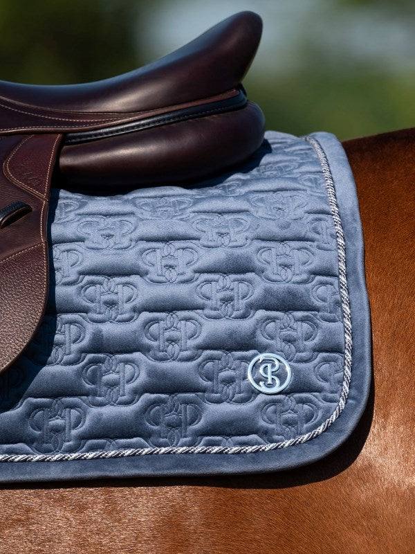 PSOS Jump Pad Velvet Monogram, Mist Blue