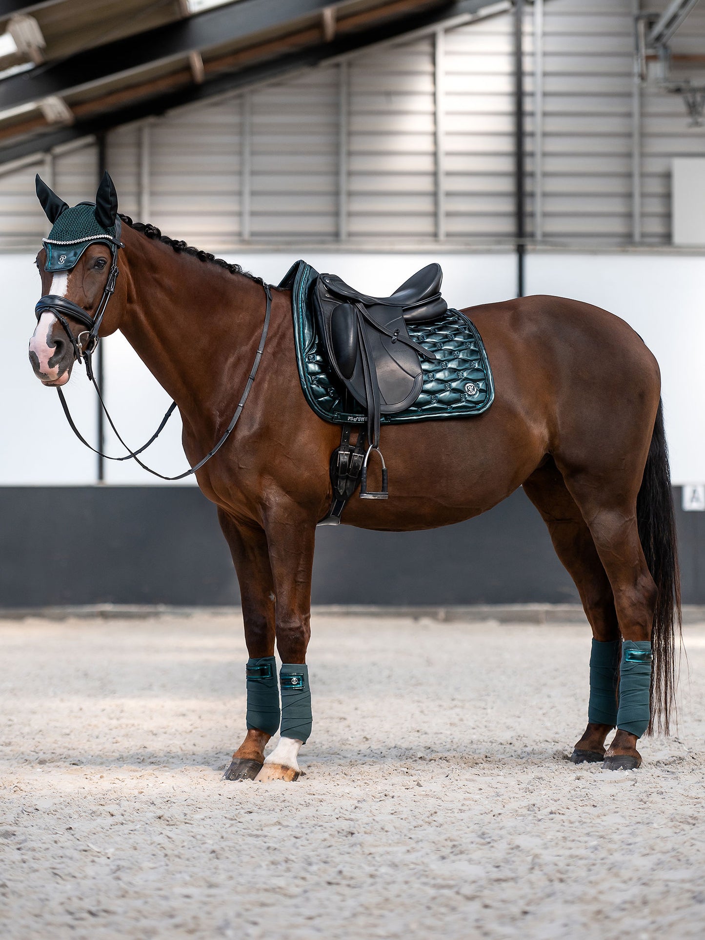 PSOS Dressage Pad Dazzling Metallic