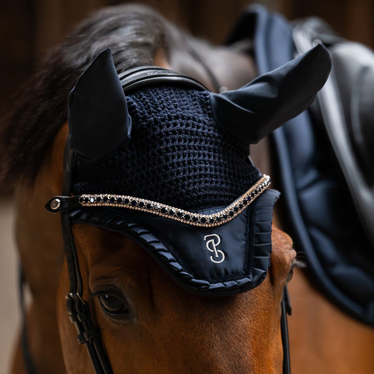 PSOS Ear Bonnet Ruffle