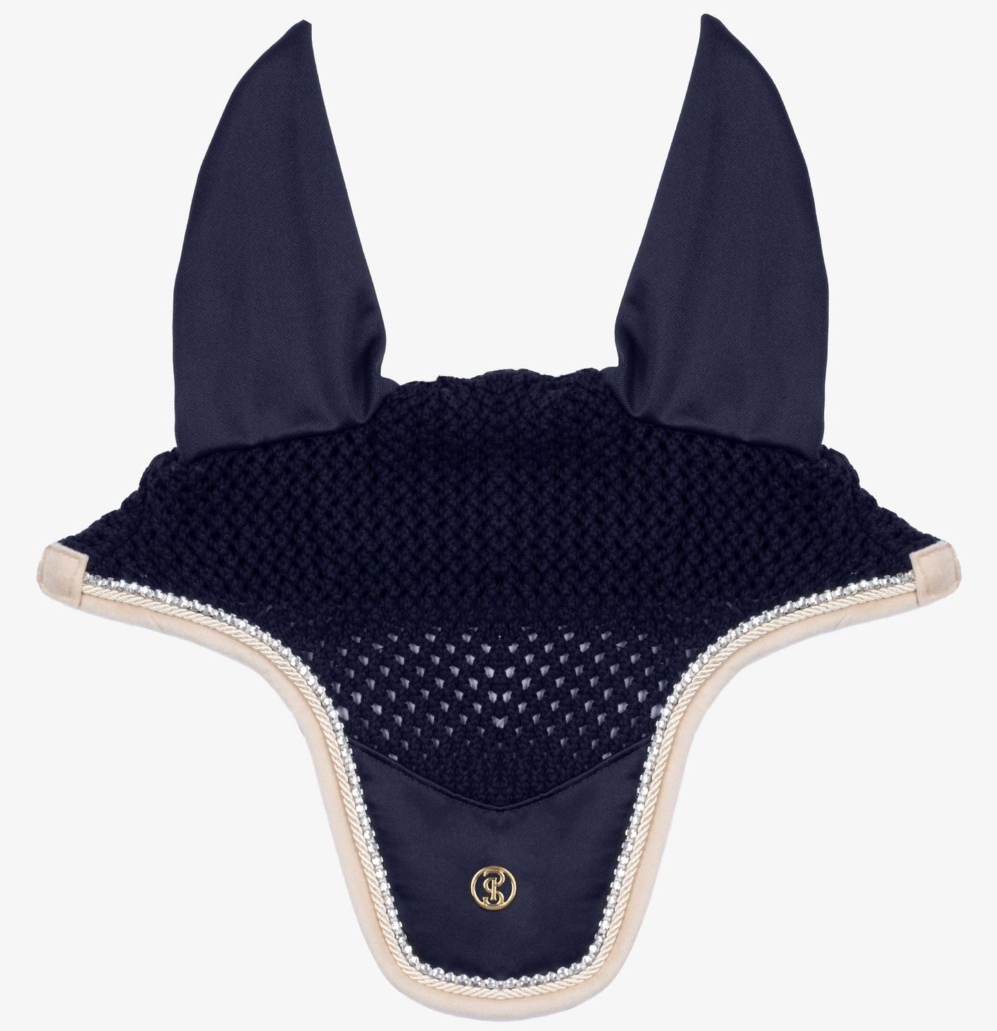 PSOS Ear Bonnet Vintage Monogram, Navy