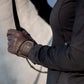 PSOS Leather Riding Gloves, Coffee