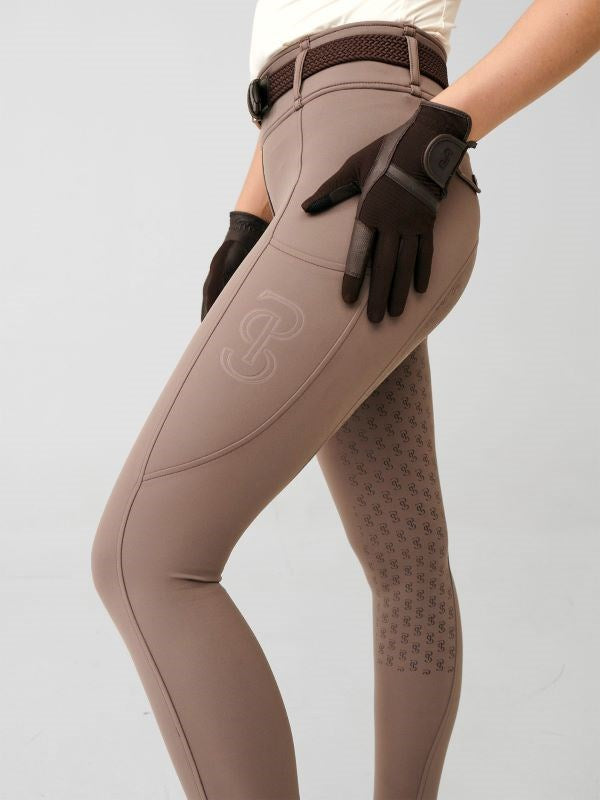 PSOS Katja Tights Full Seat, Warm Grey