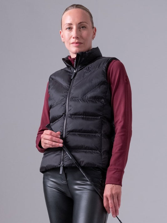 PSOS Lucy Puffer Vest, Black