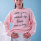 PSOS Quote Mohair Mix Sweater