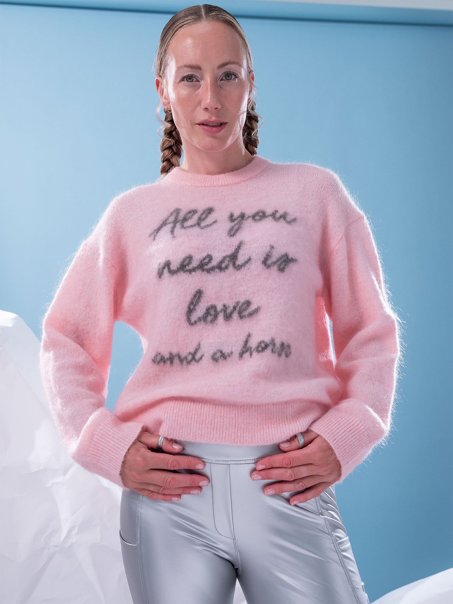 PSOS Quote Mohair Mix Sweater