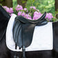 PSOS Dressage Pad Signature, White w/ White Trim