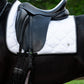 PSOS Dressage Pad Signature, White w/ Black Trim