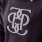 PSOS Karla Monogram Sweatshirt, Dark Grey