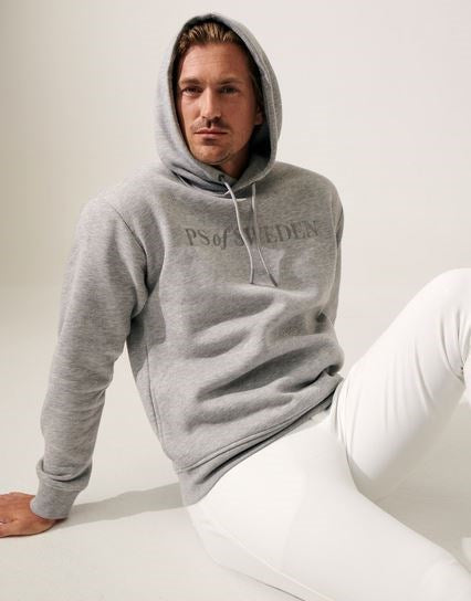 PSOS Asher Hoodie Mens, Grey Melange