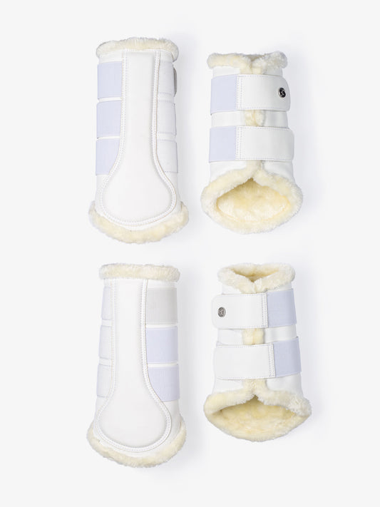 PSOS Premium Brushing Boots, White