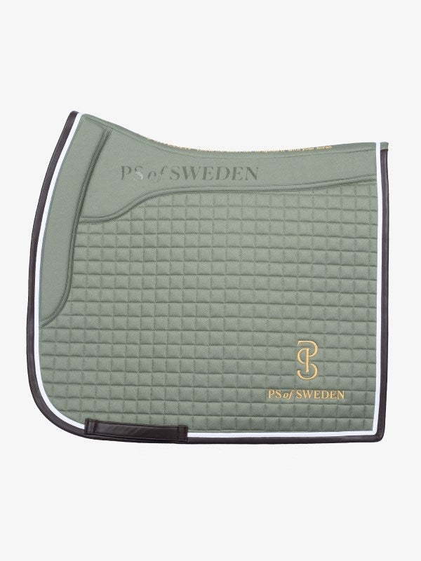 PSOS Dressage Pad Elite Edge, Tortoise Green