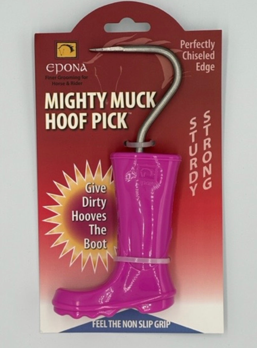 Mighty Muck Hoof Pick, Magenta