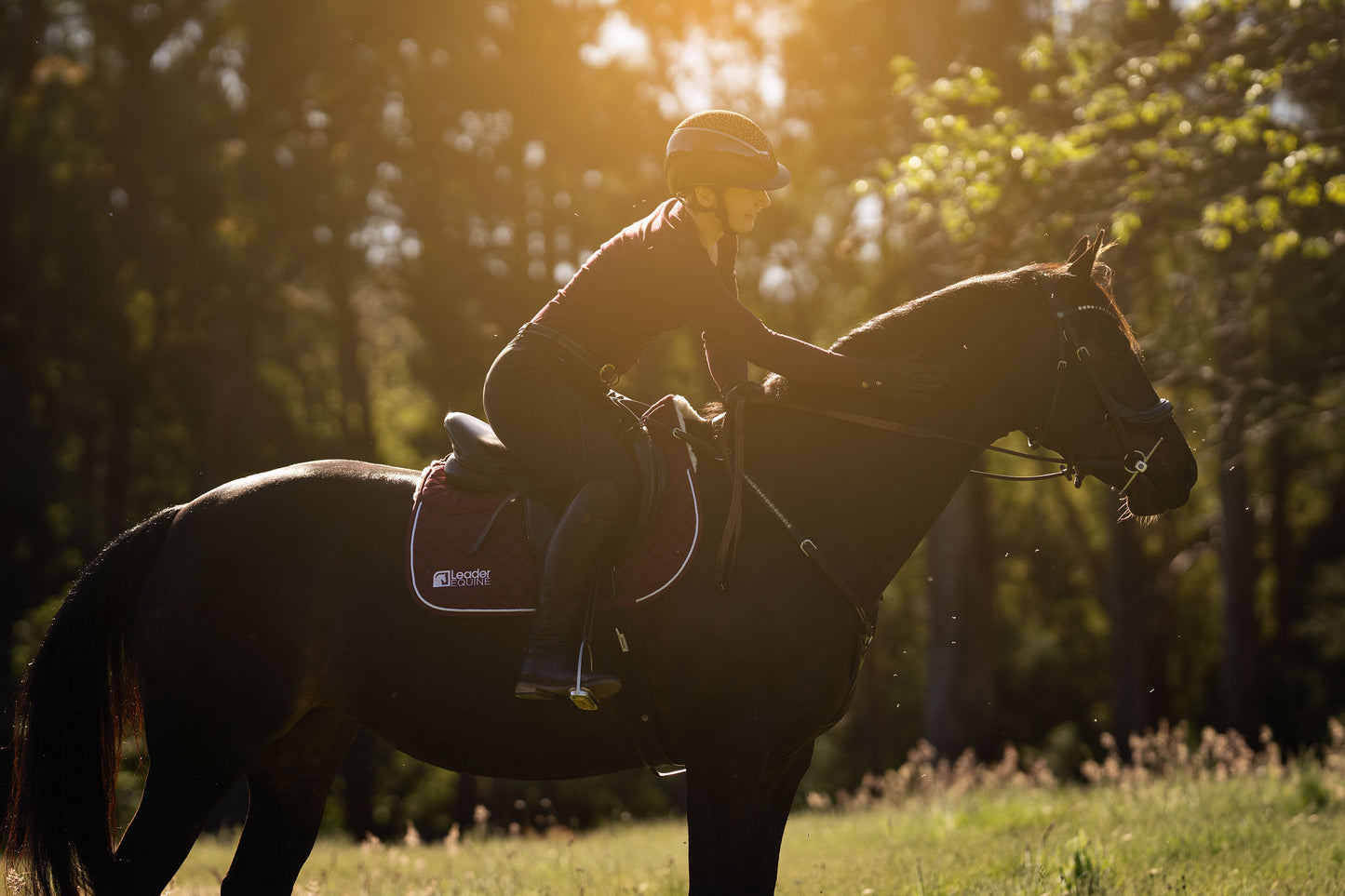 LE Performance Jump Saddle Pad with Shims