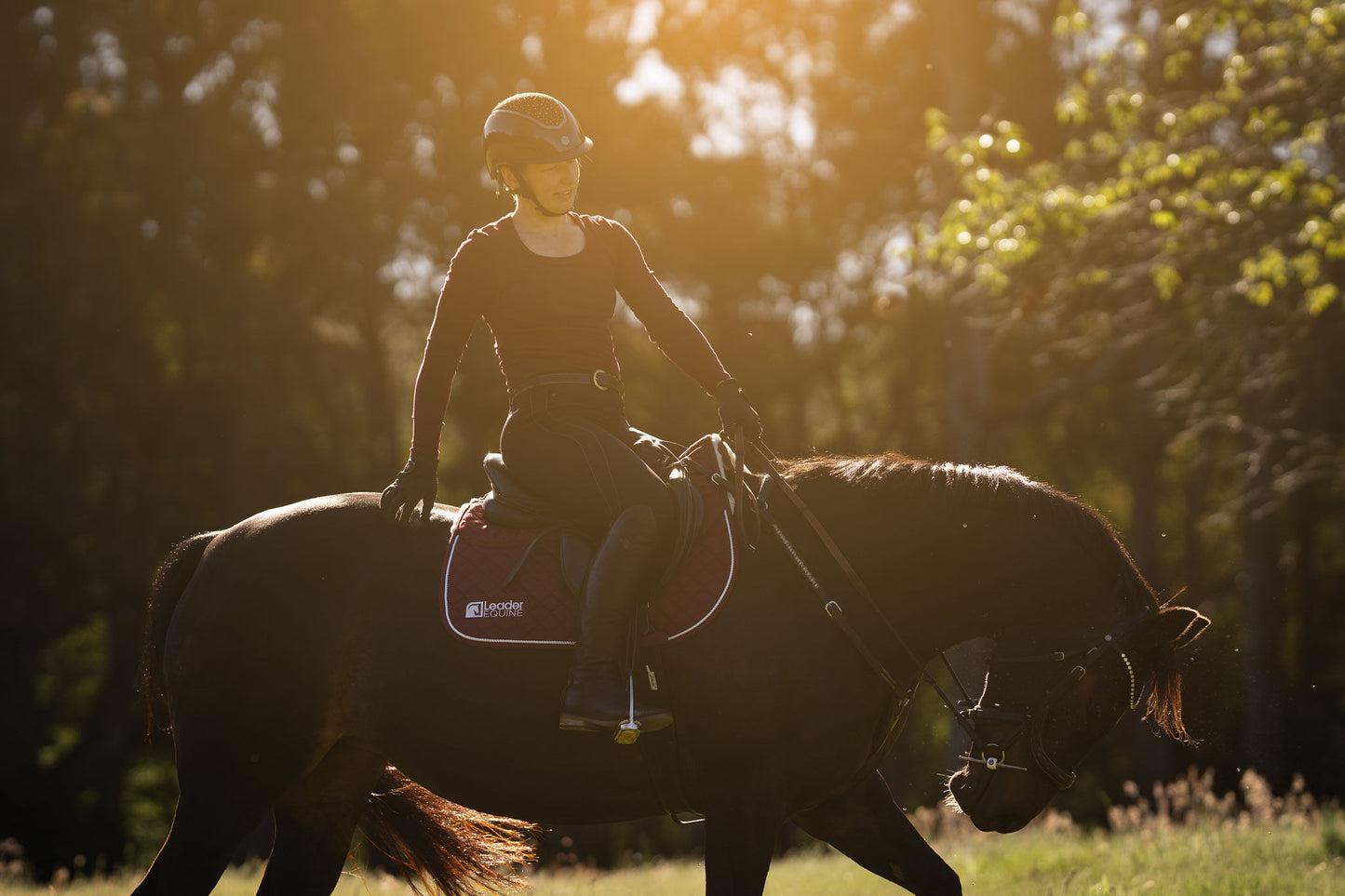 LE Performance Jump Saddle Pad with Shims