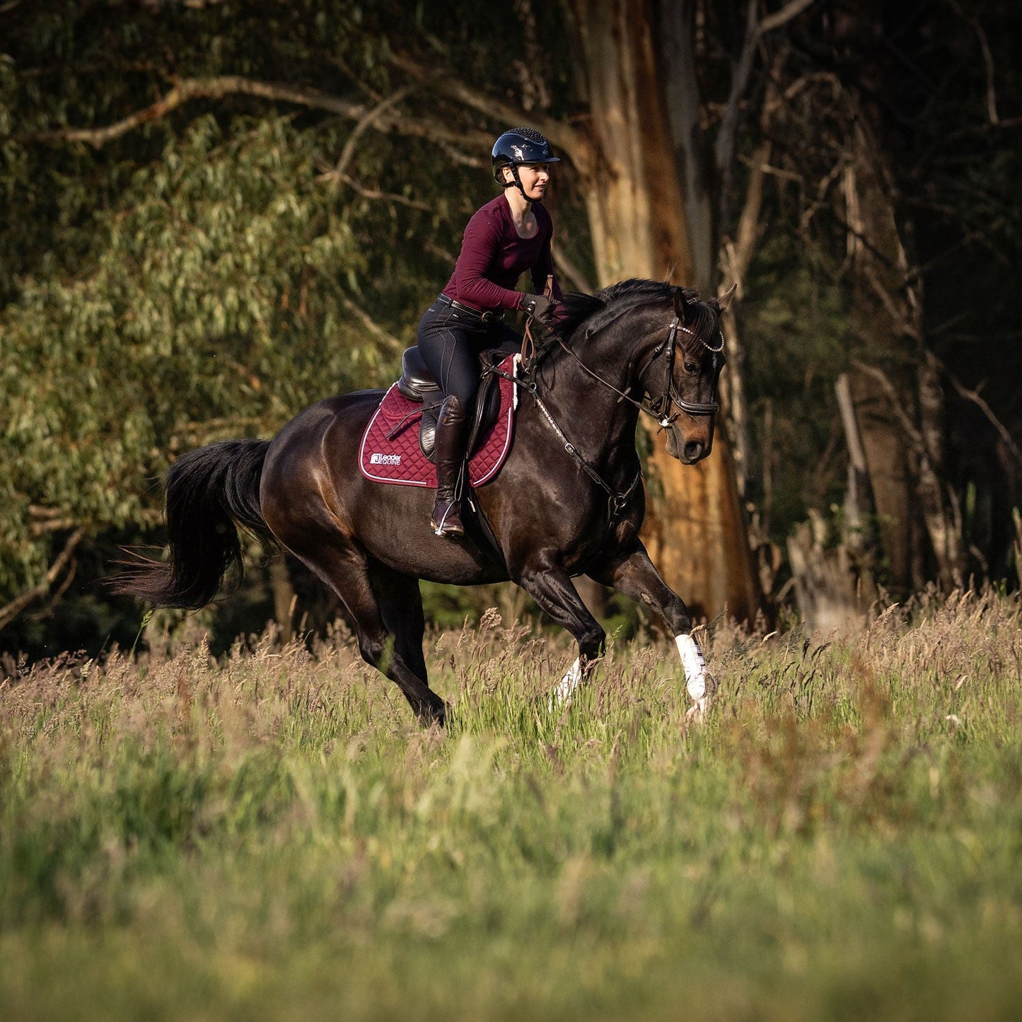 LE Performance Jump Saddle Pad with Shims