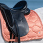 PSOS Dressage Saddle Pad Ruffle, Coral