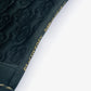 PSOS Dressage Pad Velvet Monogram, Midnight Green