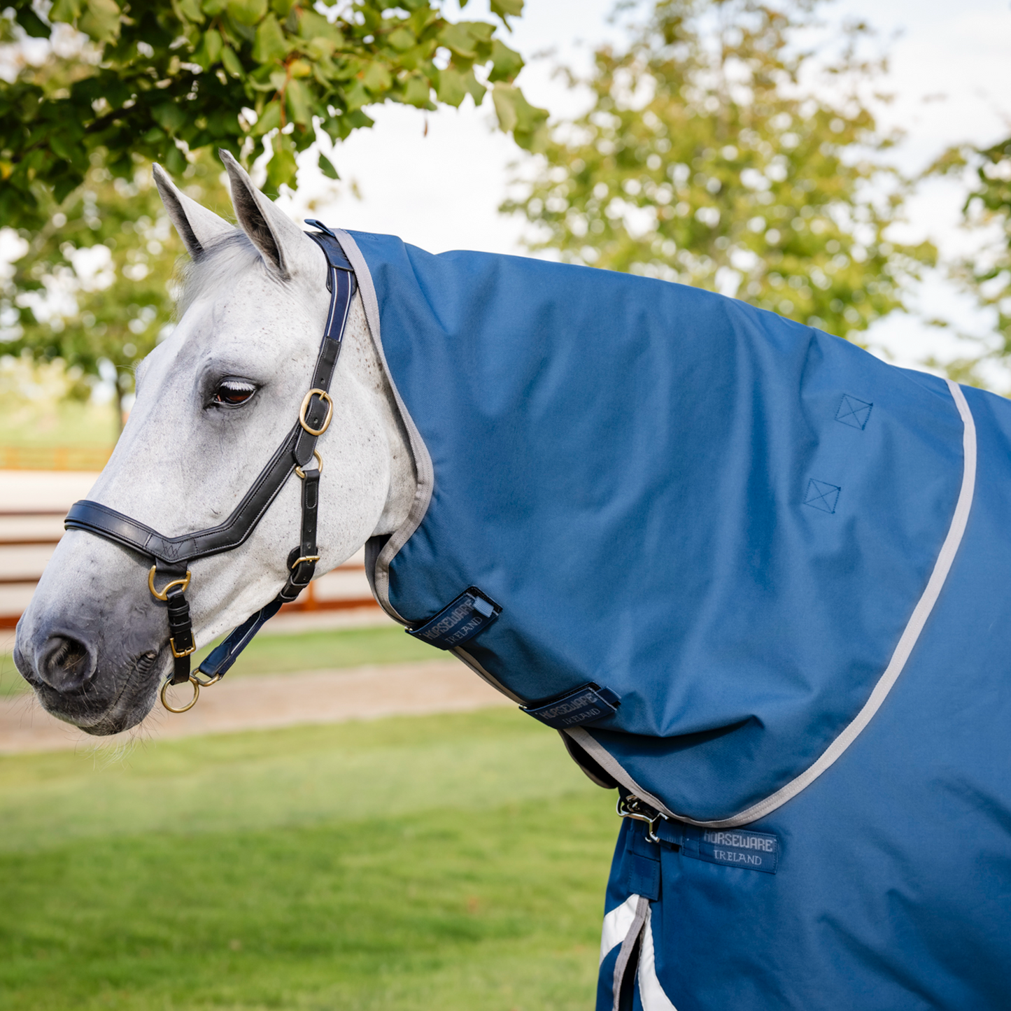 Horseware Ionic Therapy Turnout Neck Rug