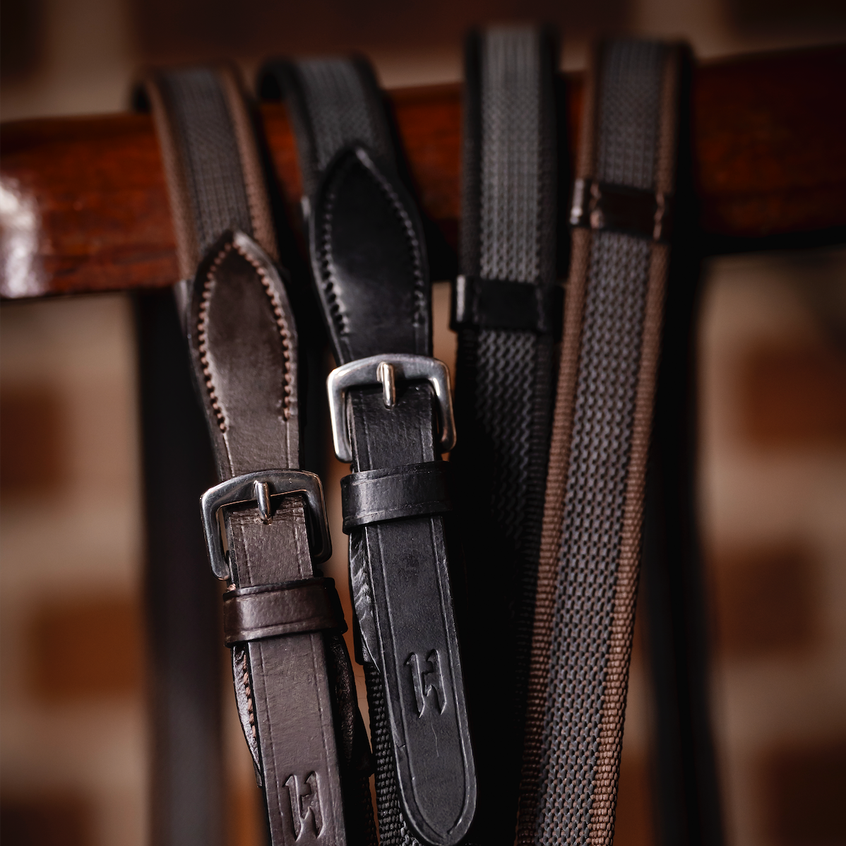 Horseware Rubber Grip Continental Reins