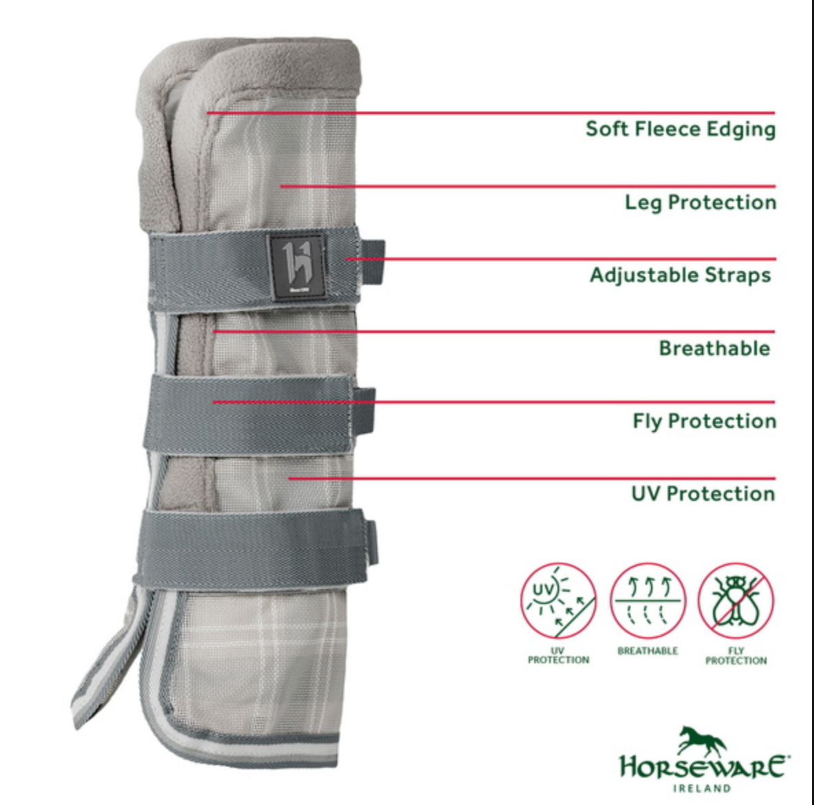Horseware Newmarket Fly Boots - Set of 2