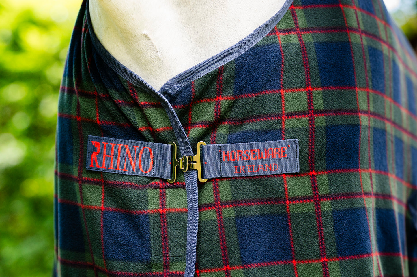 Rhino Check Fleece Cooler