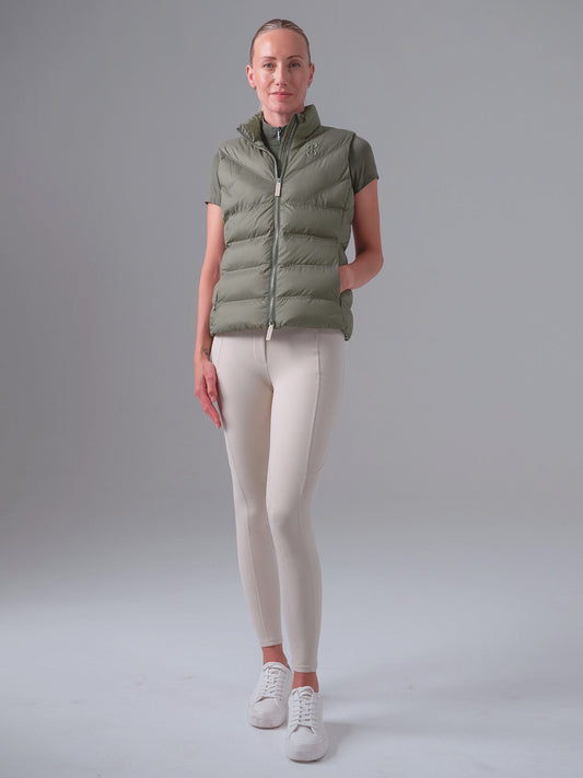 PSOS Lucy Puffer Vest, Vintage Green