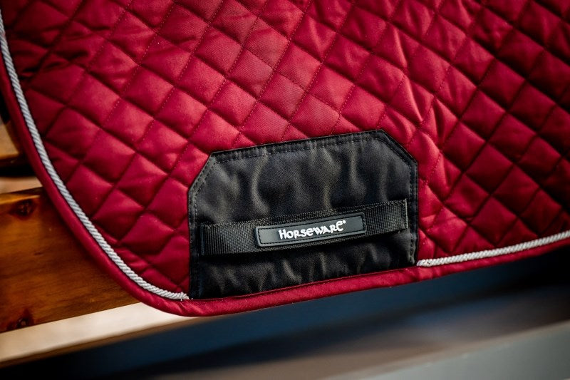 Horseware Signature Jumping Pad, Burgundy