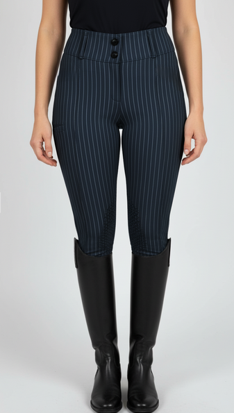 PSOS Penny Pinstripe Knee Grip Breeches