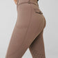 PSOS Katja Tights Half Grip, Warm Grey